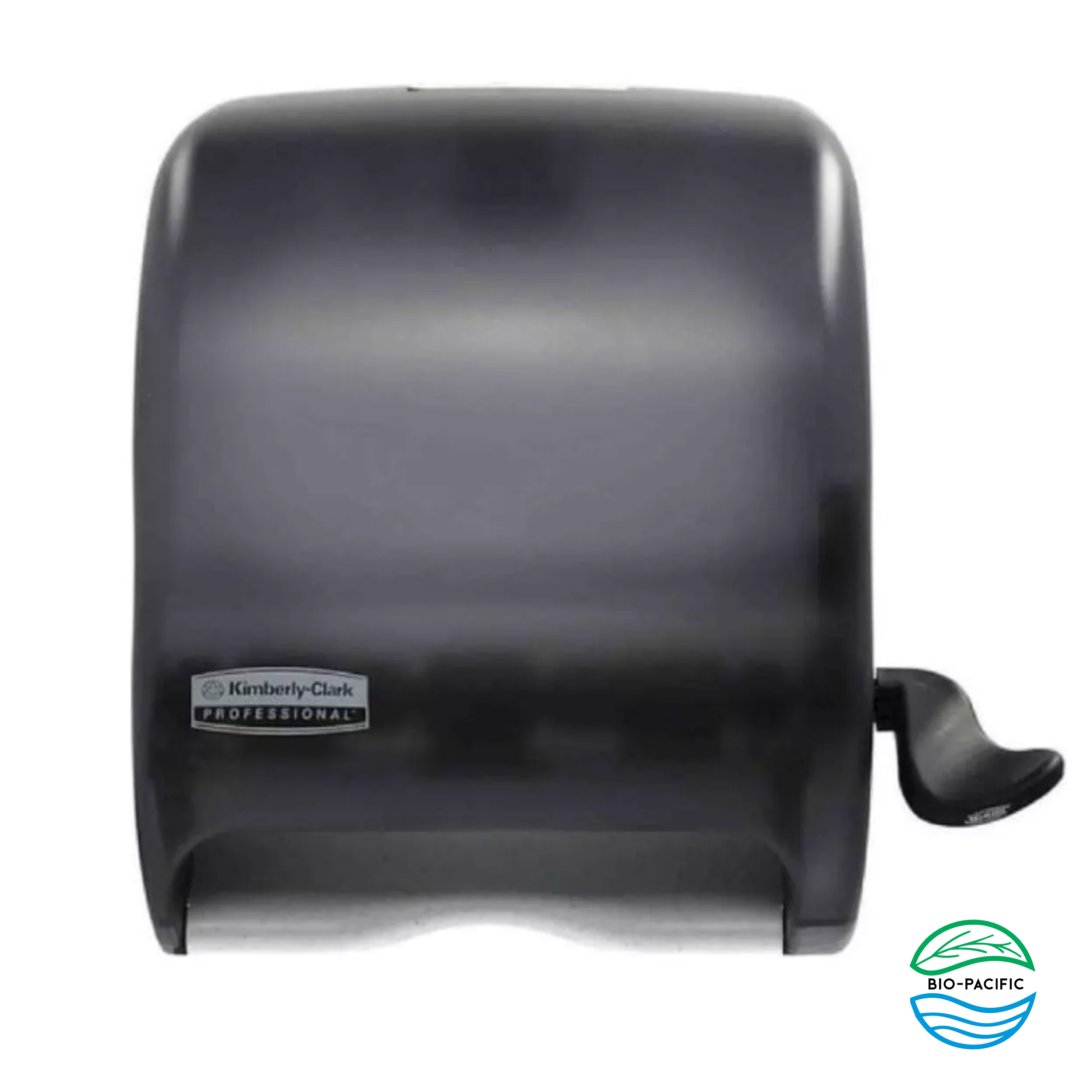 Toallero tipo palanca para toalla en rollo